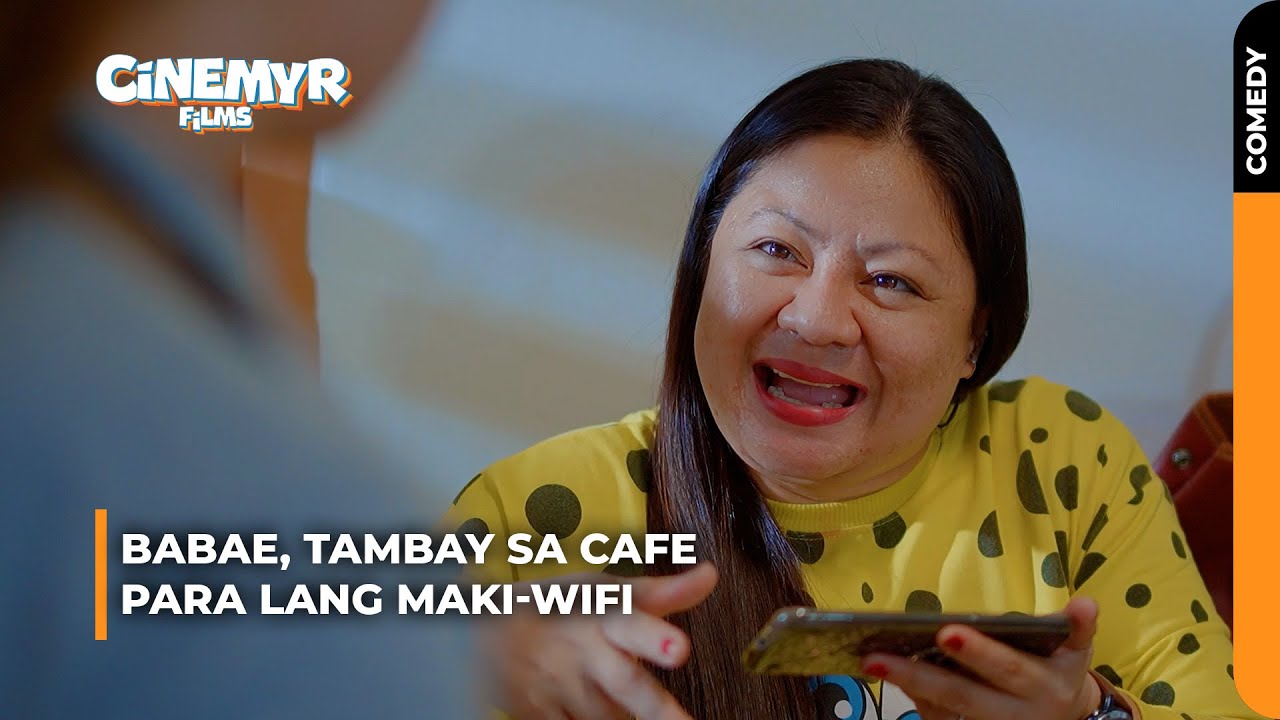 Babae, tambay sa cafe para lang maki-WIFI | Cinemyr Films