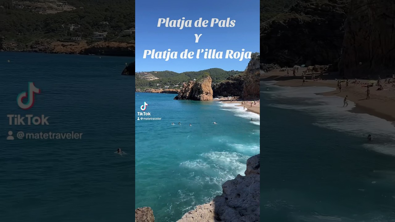 Nudismo a tope!🇪🇸Platja de Pals y Cala Illa Roja #platjadepals #calaillaroja #costabrava #empord&agrave;