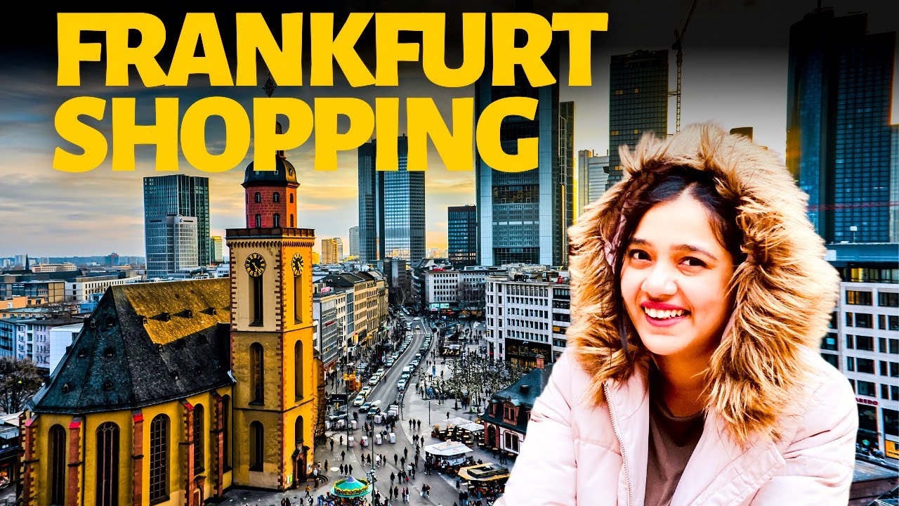 Frankfurt Shopping Vlog | Skyline Plaza | Hauptwache | Indian in Germany