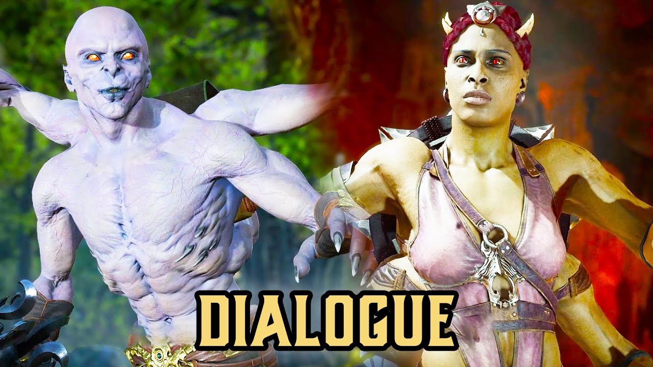 6 ARMS MAN MEETS 4 ARMS WOMAN DIALOGUE - MORTAL KOMBAT 11 ULTIMATE VERSION