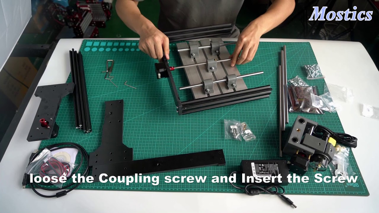 CNC 3018 Pro assembly instruction CNC engraving machine