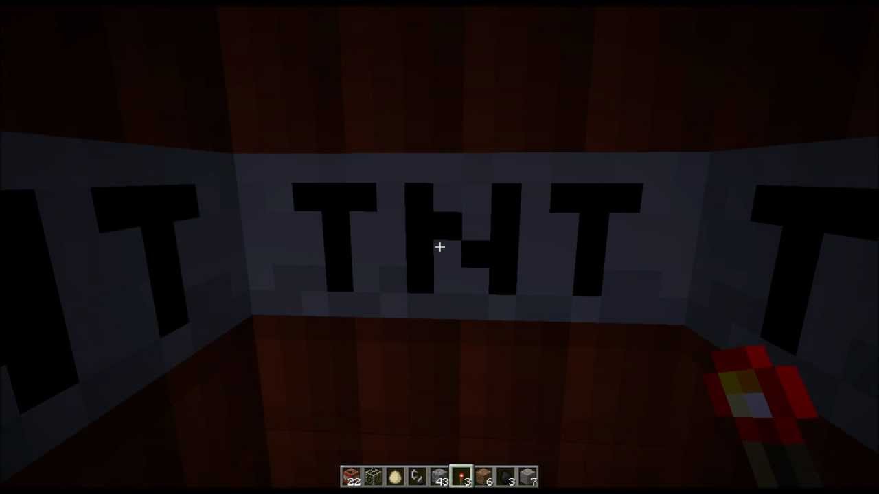 goofing off in Minecraft