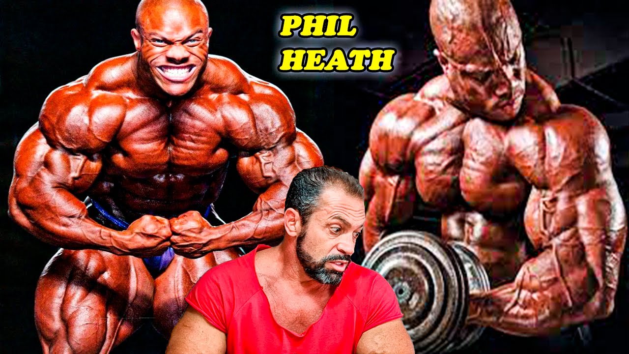 REAGINDO AO TREINO DO 7X MR. OLYMPIA  PHIL HEATH