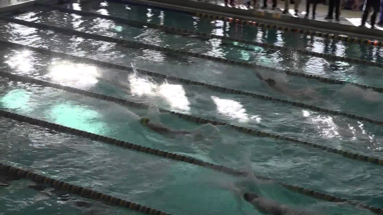 2014 LFHS Sectionals 100 Back SNARSKI (Pool & Team Record 49.55)