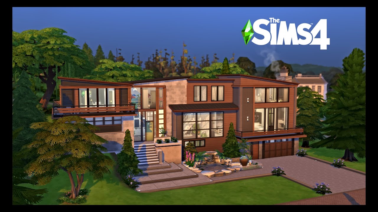 Luxury Family House | The Sims 4 | Stop Motion Build | No CC