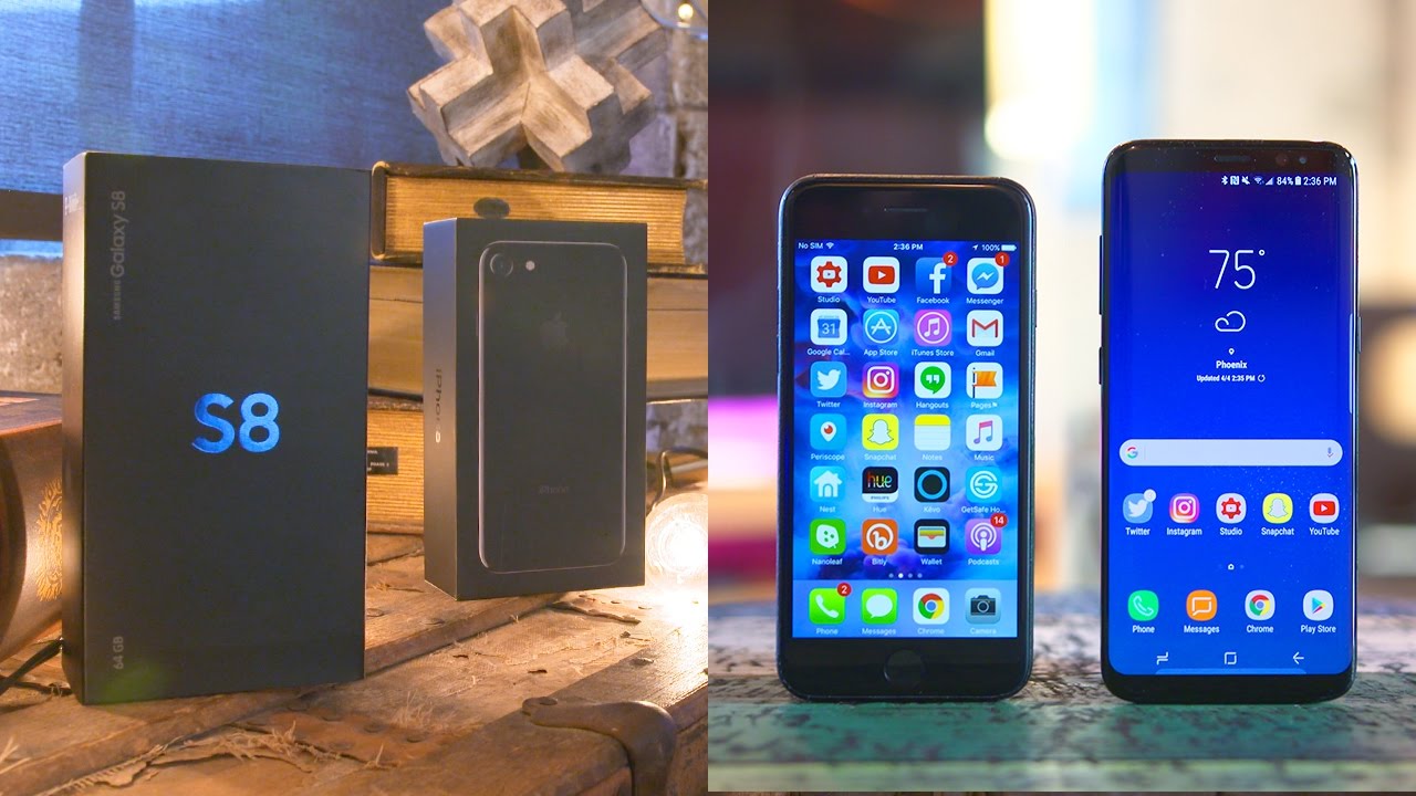 Galaxy S8 vs iPhone 7: Full Comparison!