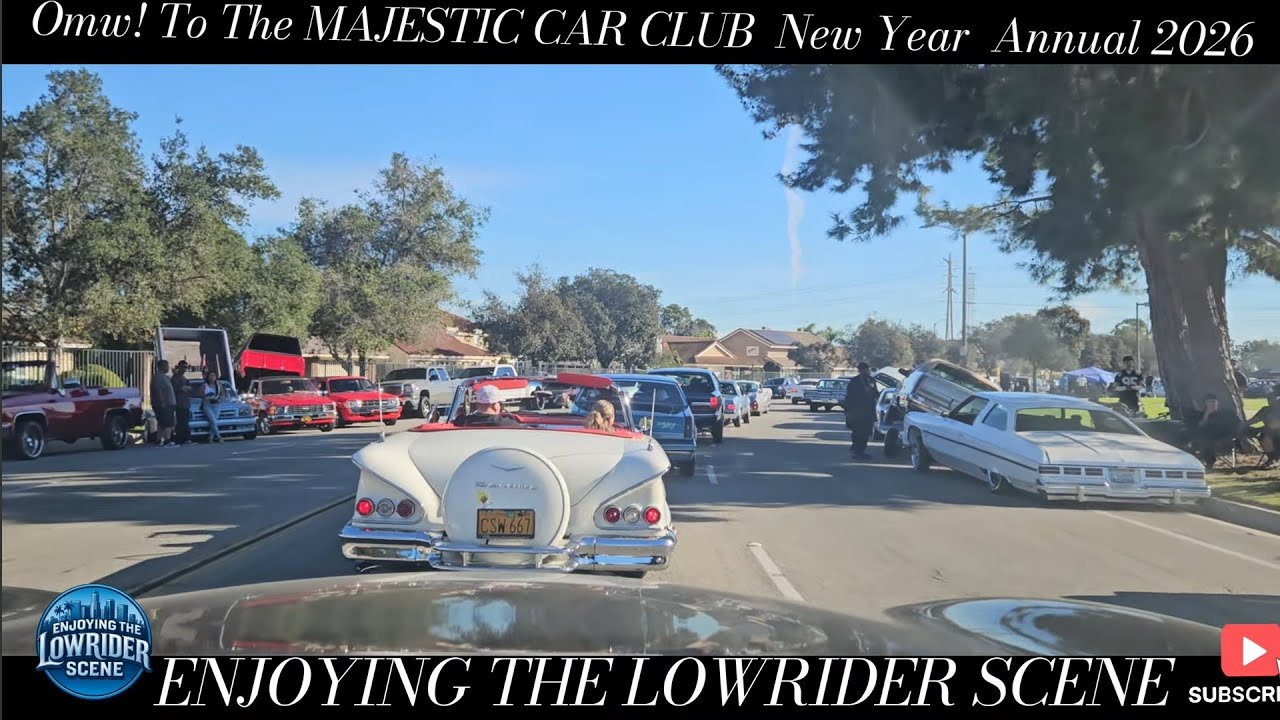 Pulling up to the MAJESTIC Car Club Yearly Annual 2026