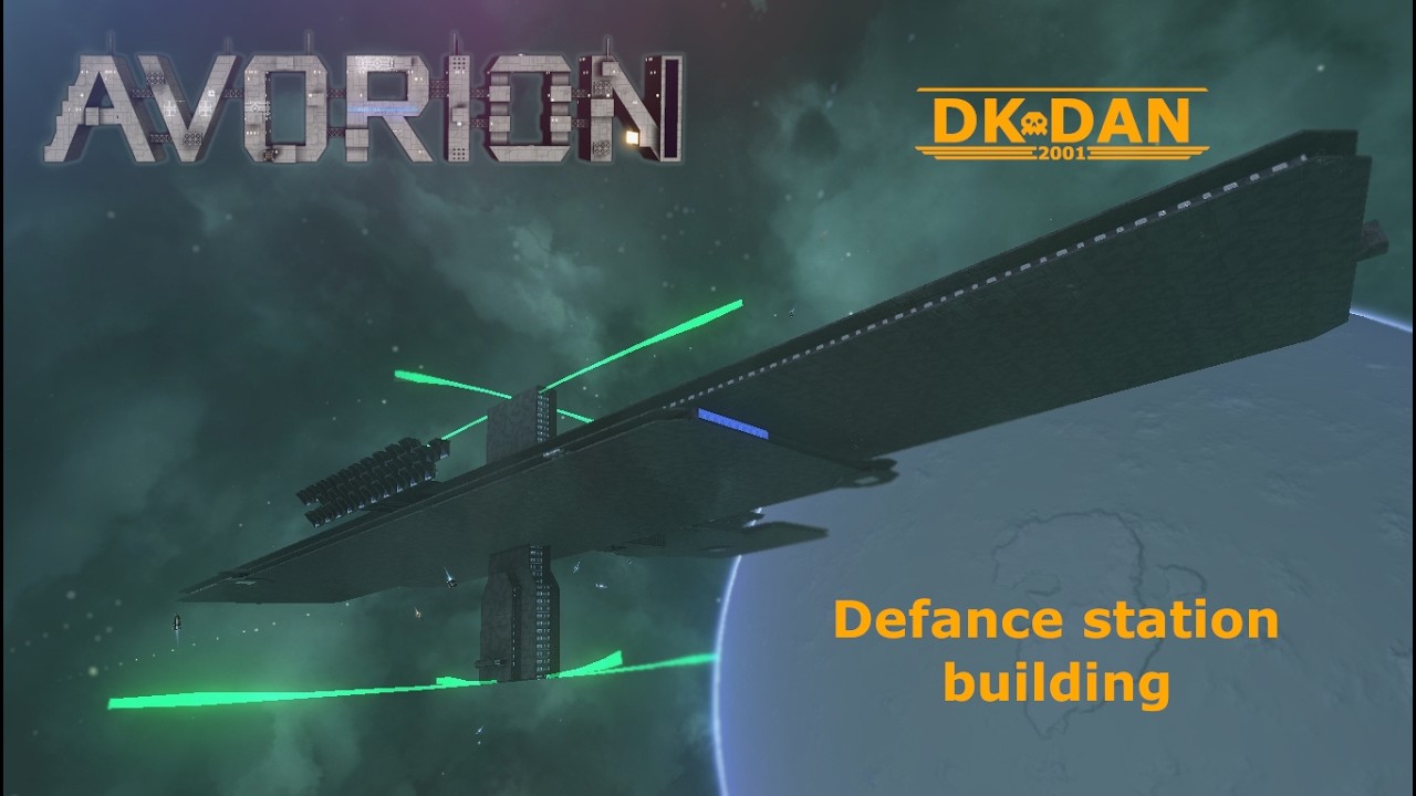 Avorion Defence Station Building Montage. Gaming with RG DK.