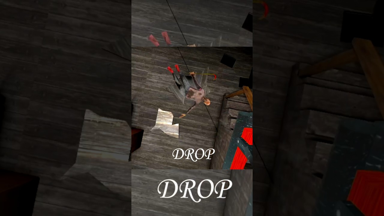 GRANDPA KO FEKA 🤯 #gaming #granny #shortsfeed
