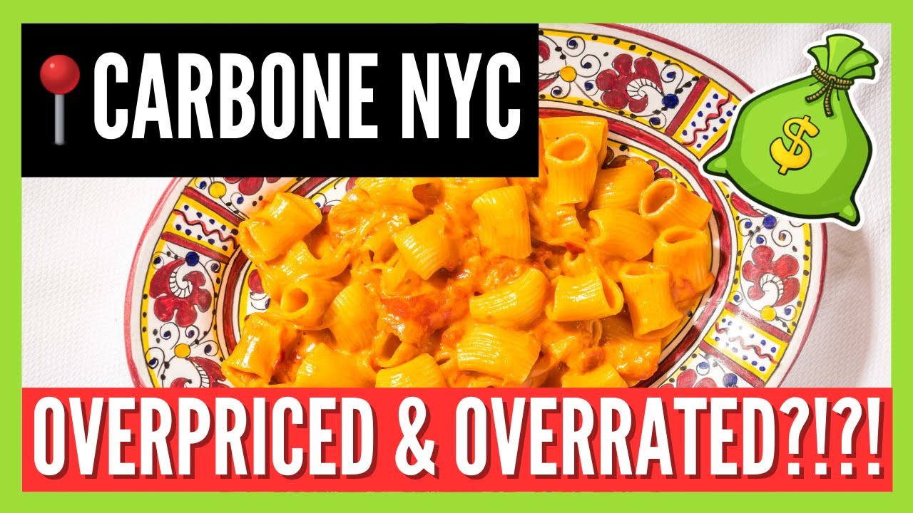Is this the World’s MOST OVERRATED Italian Restaurant?? // Carbone NYC