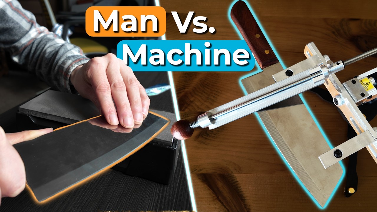 Hand Sharpening Vs. Fixed Angle Machine: Which Wins?