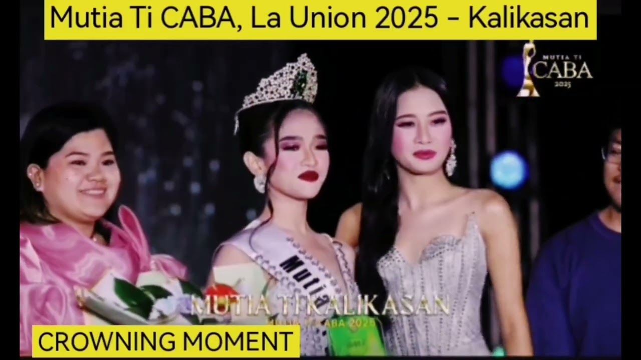 Mutia Ti CABA 2025 QUEENS CROWNING MOMENT 