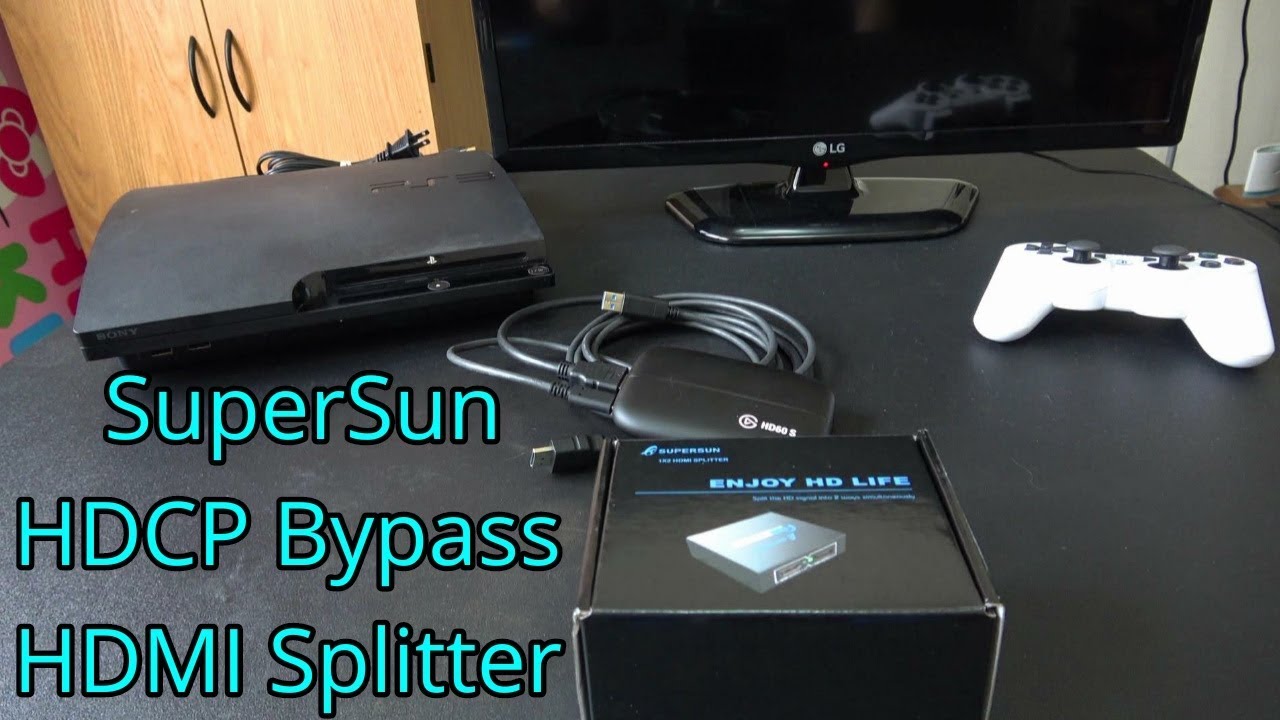 HDMI-разветвитель SuperSun HDCP BYPASS