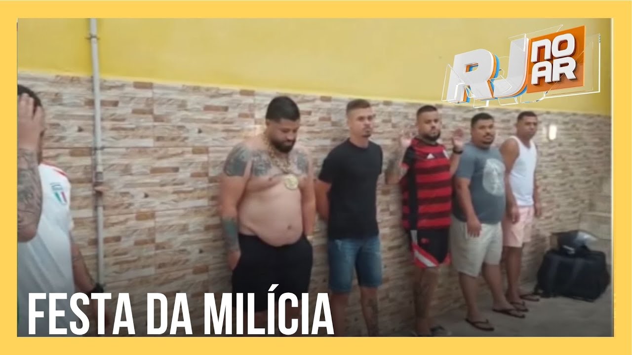 POLÍCIA INVADE SALÃO E PRENDE SEIS I FESTA DA MILÍCIA