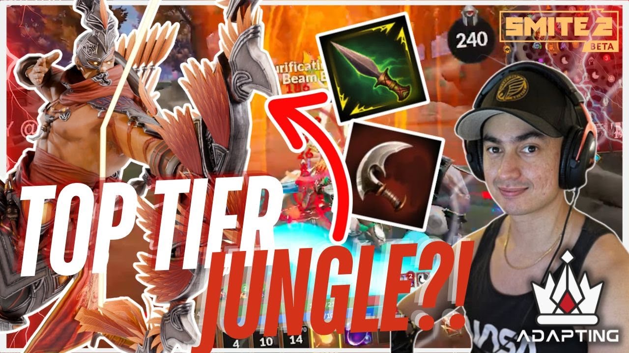 HOUYI JUNGLE IS ACTUALLY TOP TIER? Smite 2 Deity Ranked Conquest