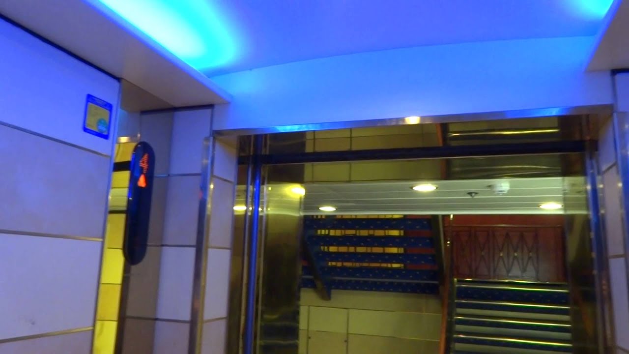 2004 MacGREGOR KONE MonoSpace Traction Elevator @ Cruiseship M/S Birka Stockholm.