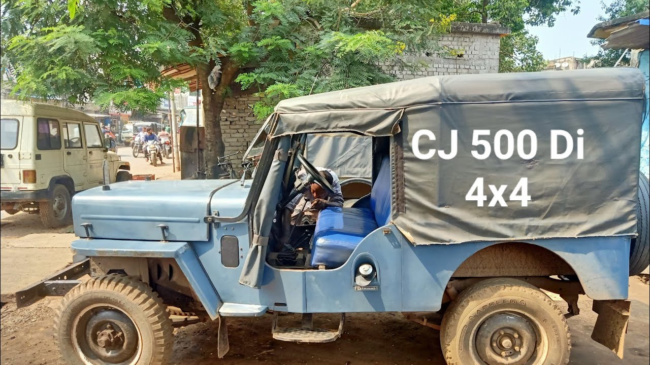 Mahindra major jeep CJ500,