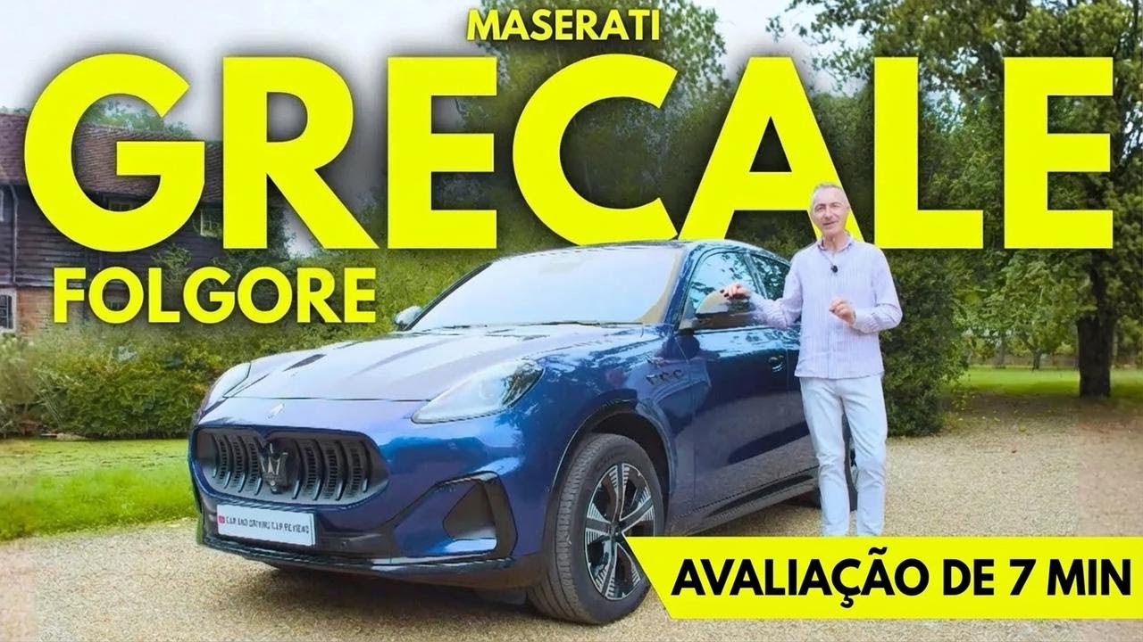 O MELHOR ELÉTRICO de 2025? Review do Maserati Grecale Folgore