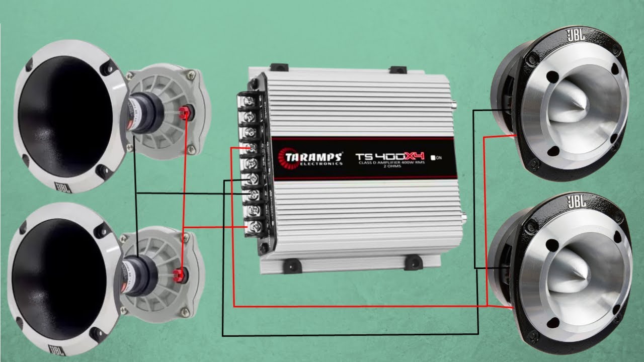 COMO USAR O BRIDGE CORRETAMENTE PARA SEU DRIVER E TWEETER TOCAR MAIS! taramps ts 400  #somautomotivo