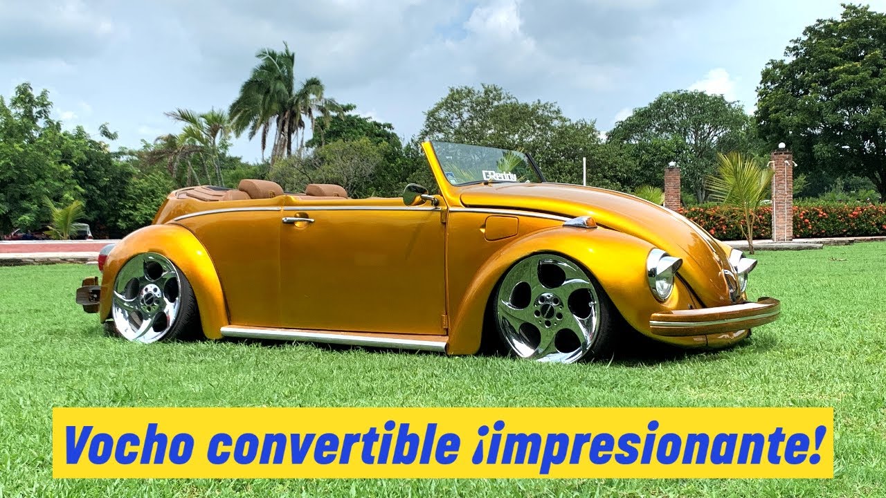 Vocho convertible ¡Impresionante! |  Gira Vochomanía Veracruz