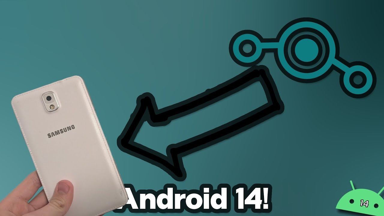 Installing Android 14 (LineageOS 21) on a Galaxy Note 3!