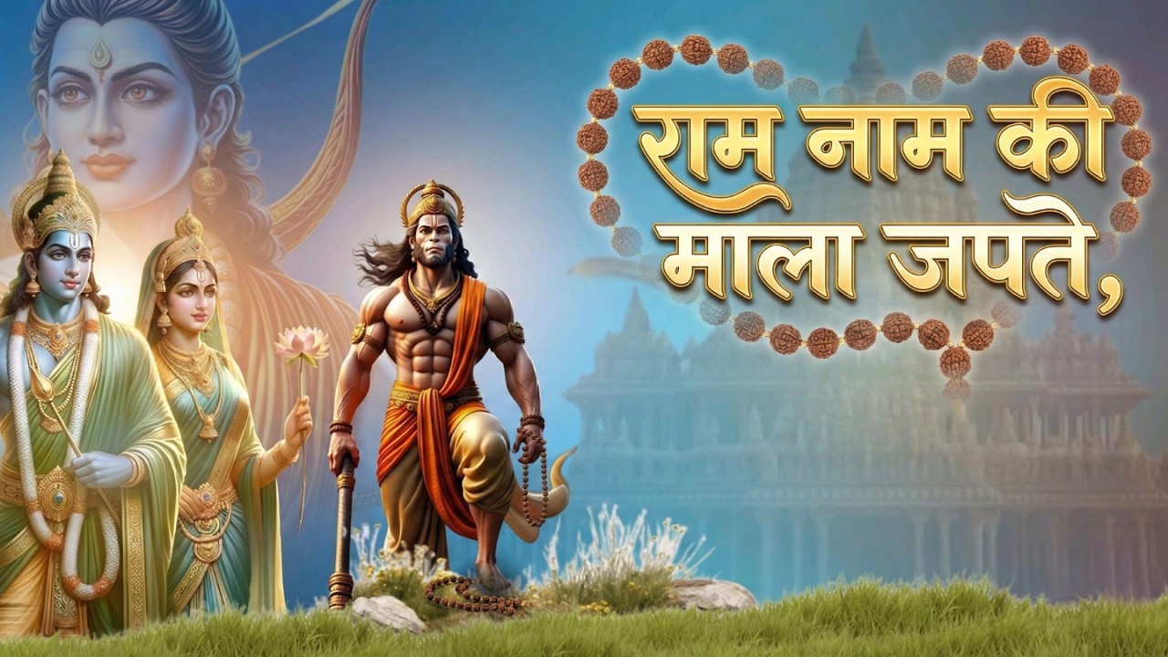 राम नाम की माला जपते | Ram Naam Ki Mala Japte | New Ram Bhajan
