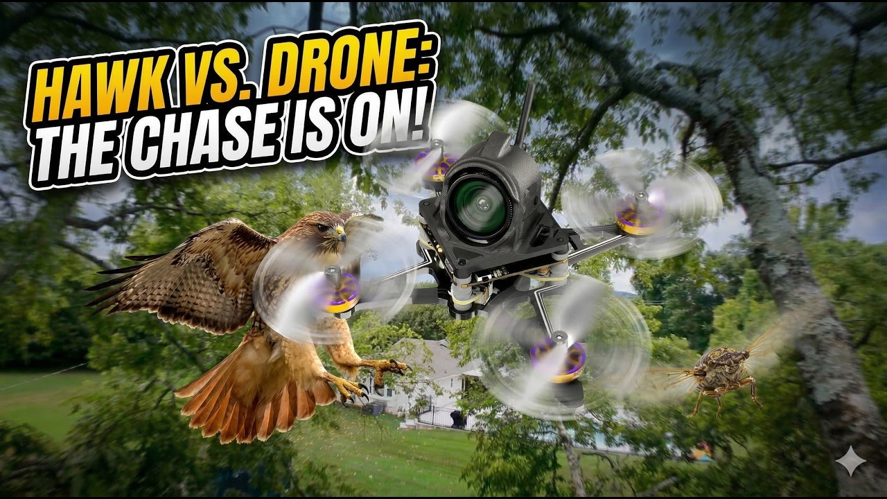 FIREFLY 18 DRONE CHASE - Watch the Deer React