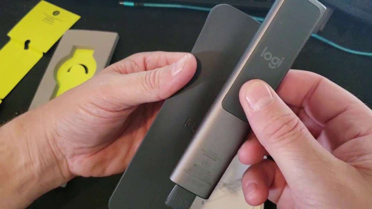 Распаковка, настройка и демонстрация Logitech Spotlight