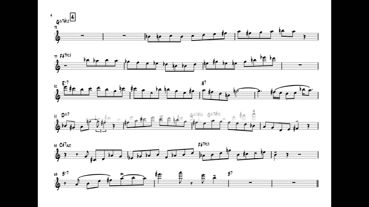 Spain (Joe Farrell Solo)