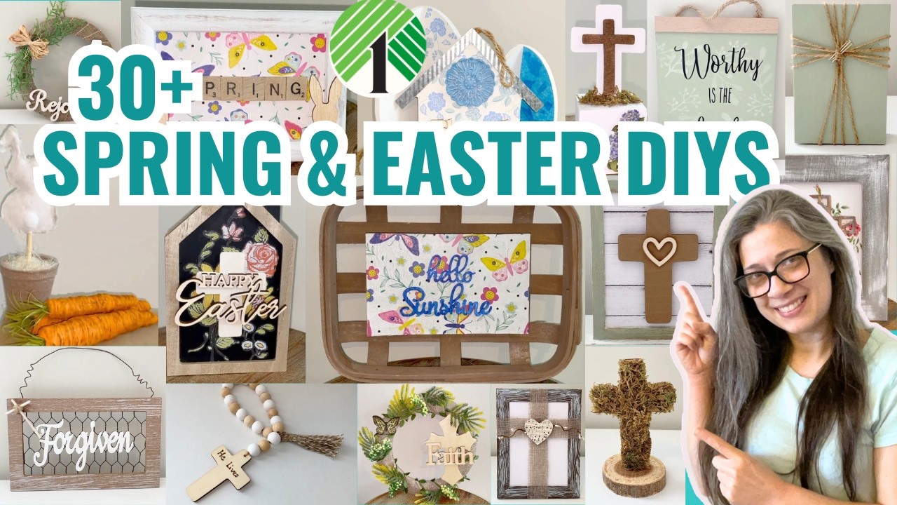 🌸20+ Easter & Spring DIY Decor | Easy Dollar Store Craft Ideas