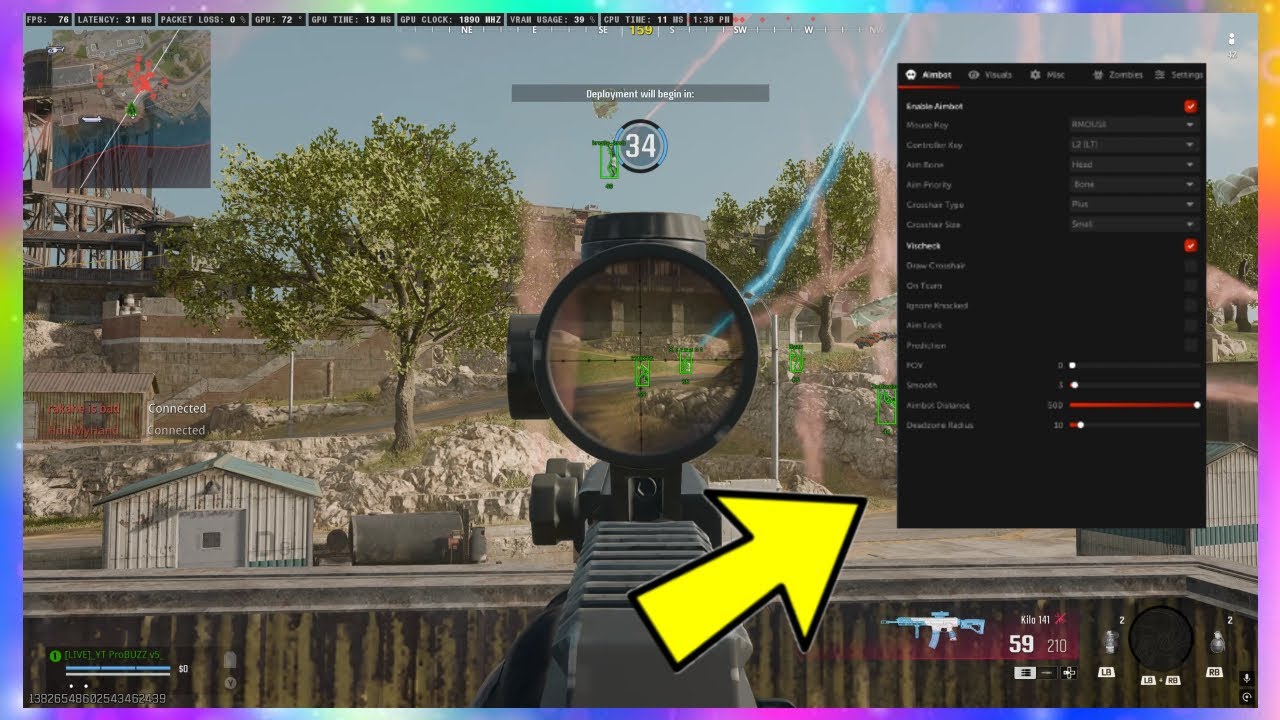 HOW TO GET AIMBOT AND ESP ON BACK OPS 7 / WARZONE  / ZOMBIES