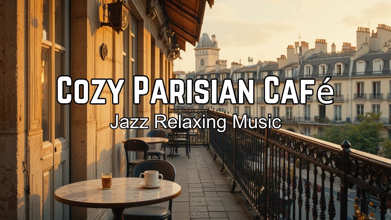Emotions Feel Unstable, Soft Jazz Brings Comfort 🌸 — Paris | Jazz Relaxing Music on Cafe