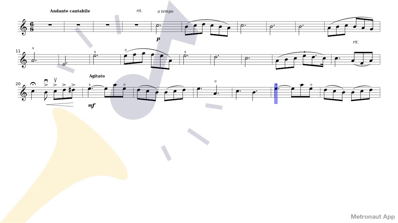 Leo Portnoff - Violin Concertino Op.13 - II. Andante cantabile