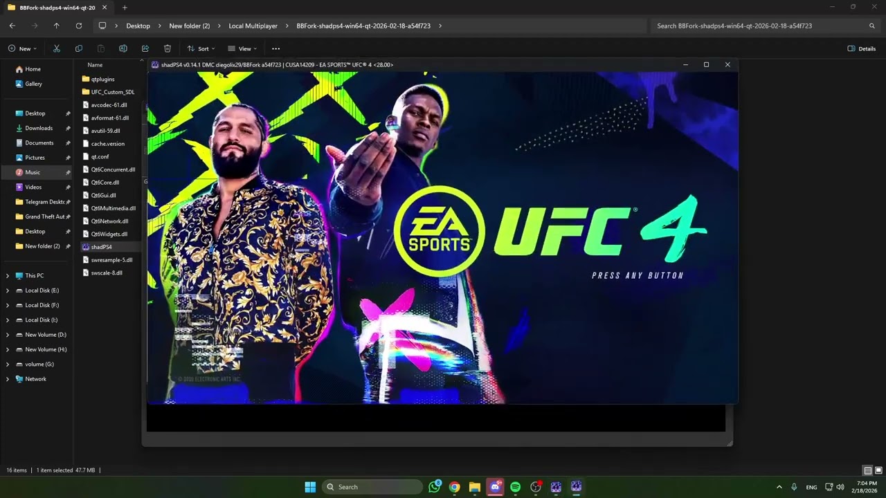 How To Play UFC 4 Local Multiplayer on PC (2 Controllers) | shadPS4 Tutorial