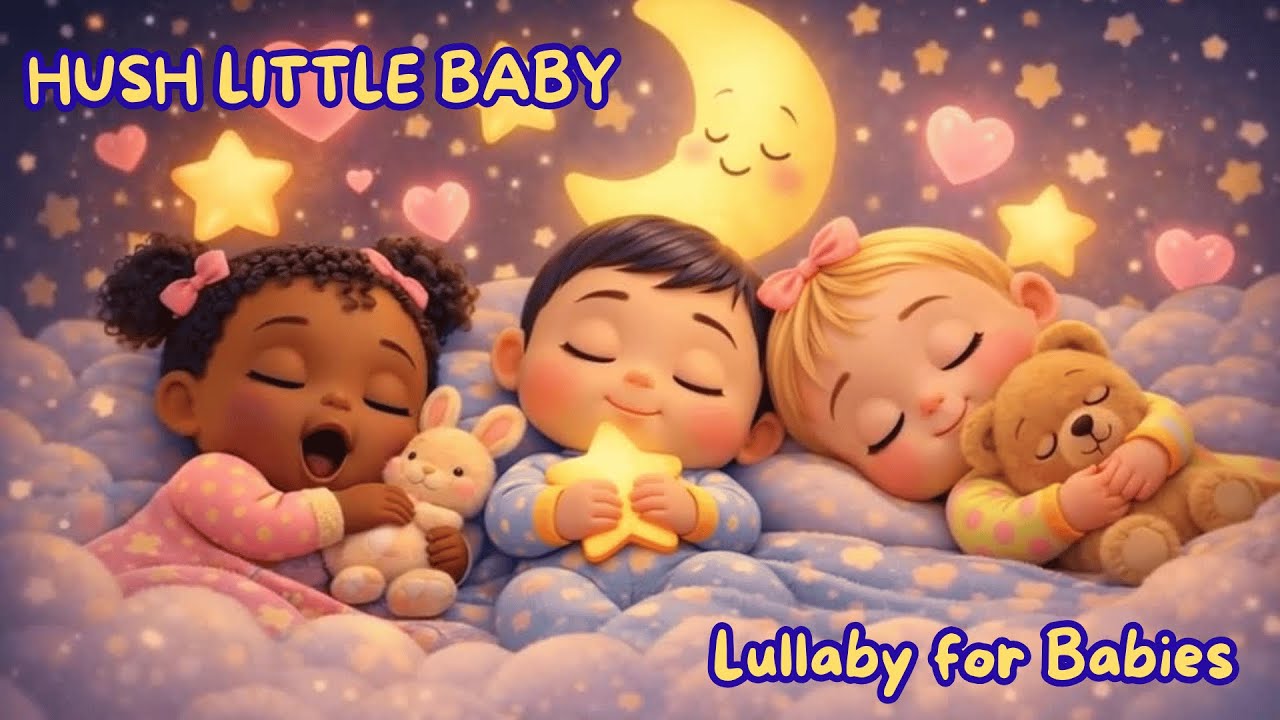Hush Little Baby 🌙 Lullaby for Babies canción de cuna EN & ES