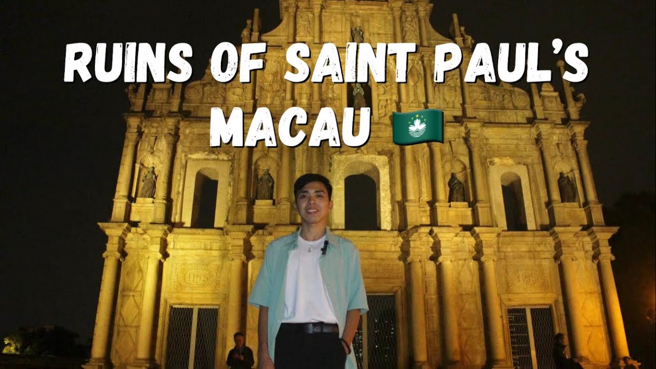 Macau Vlogs 🇲🇴| Ruins Of Saint Paul’s