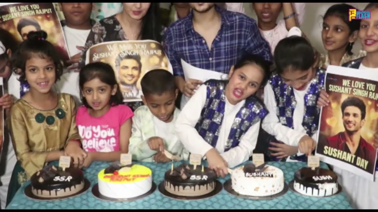Tribute To Sushant Singh Rajput on his Birth Anniversary by Fans in Mumbai@sushant_universe7