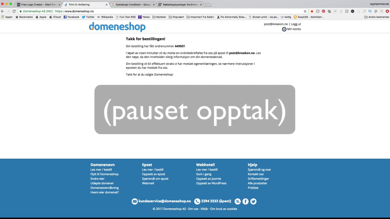 Guide: Hvordan kj&oslash;pe domene?