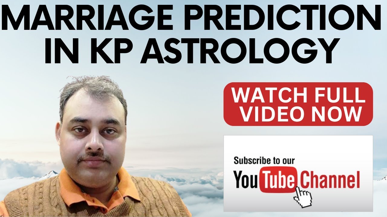 marriage prediction in kp astrology complete method 9711310775