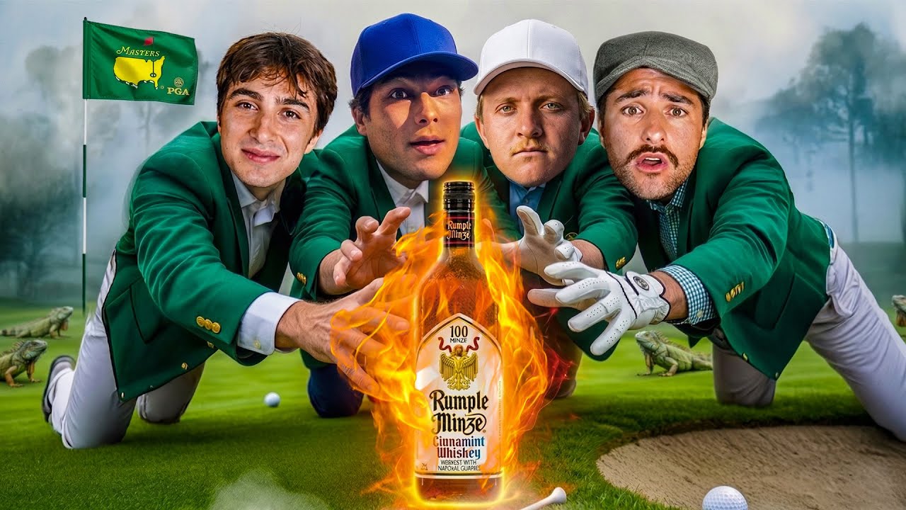 WE HAD TO FINISH THE BOTTLE IN 18 HOLES&hellip;