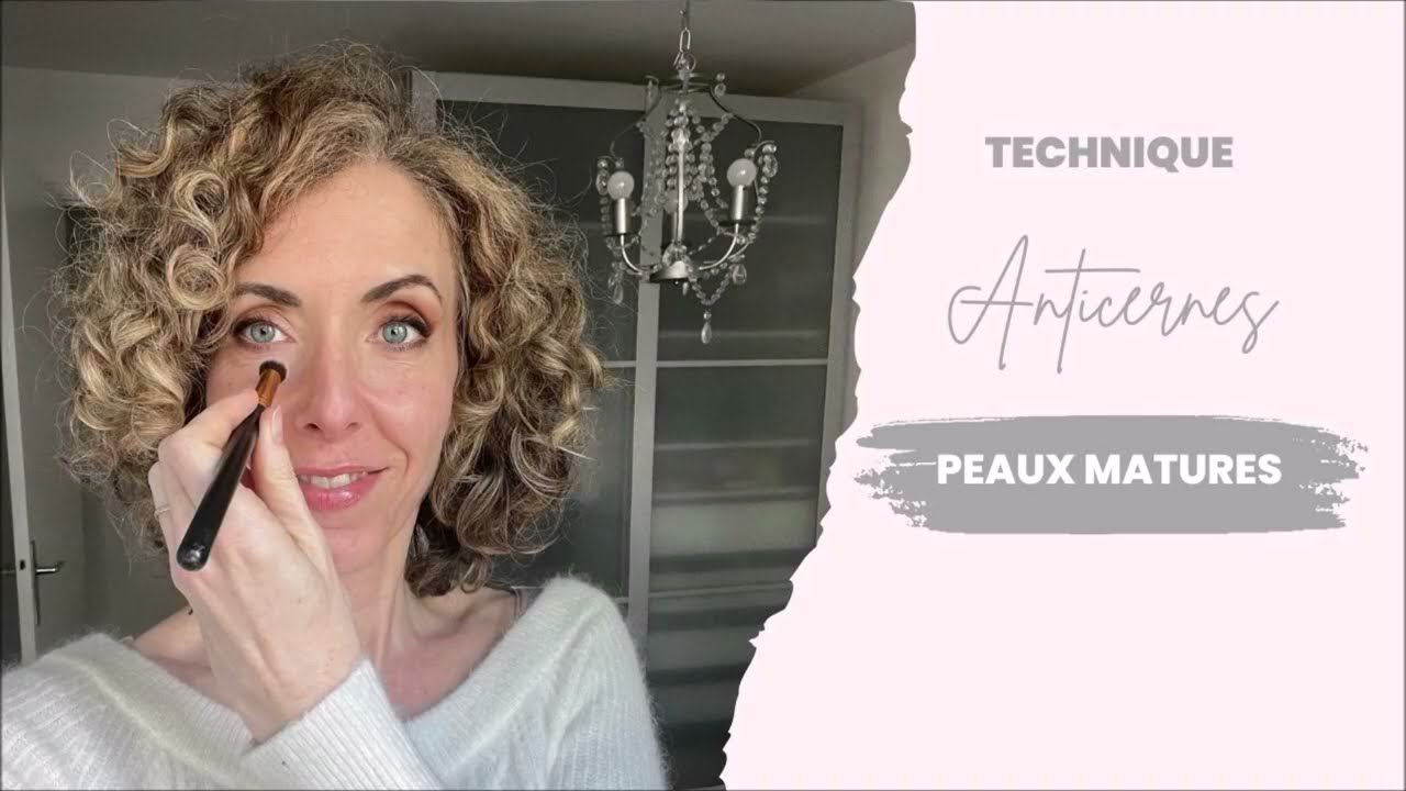 LA technique ANTICERNES pour peaux MATURES