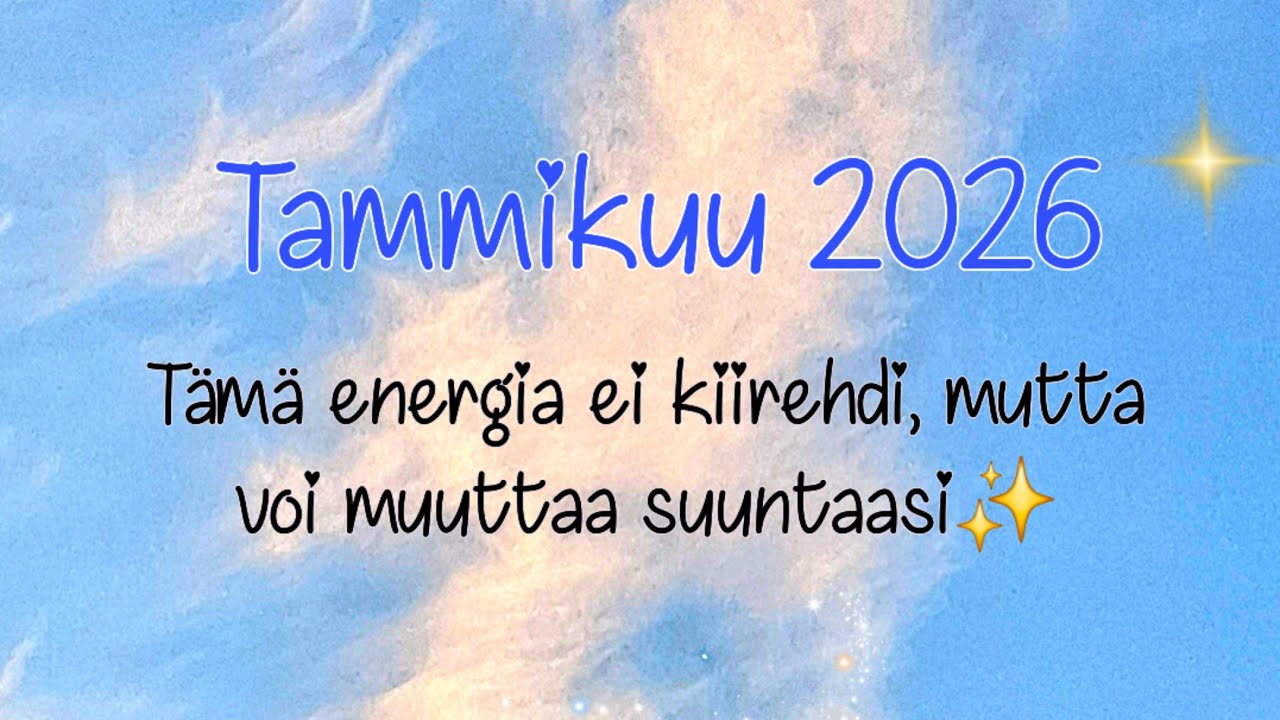🔮Pick A Card🔮Tammikuu 2026🎐