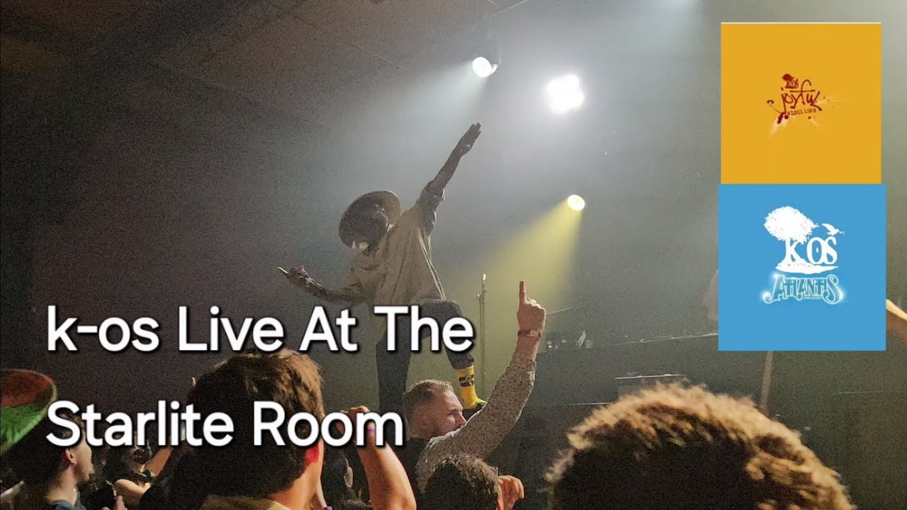 Canadian Hip-Hop Legend k-os Live At The Starlite Room In Edmonton, Alberta 🇨🇦- December 16, 2023