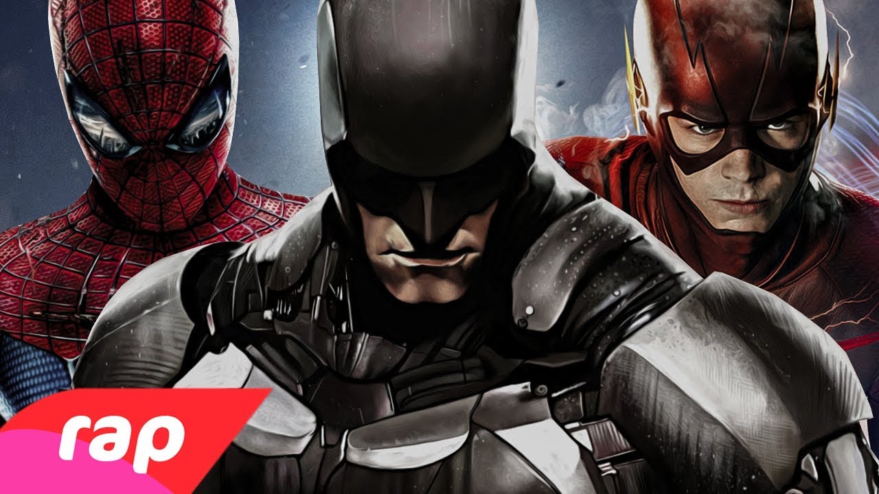 Rap do Homem-Aranha, Flash e Batman - MOMENTOS COM QUEM SE FOI... | NERD HITS