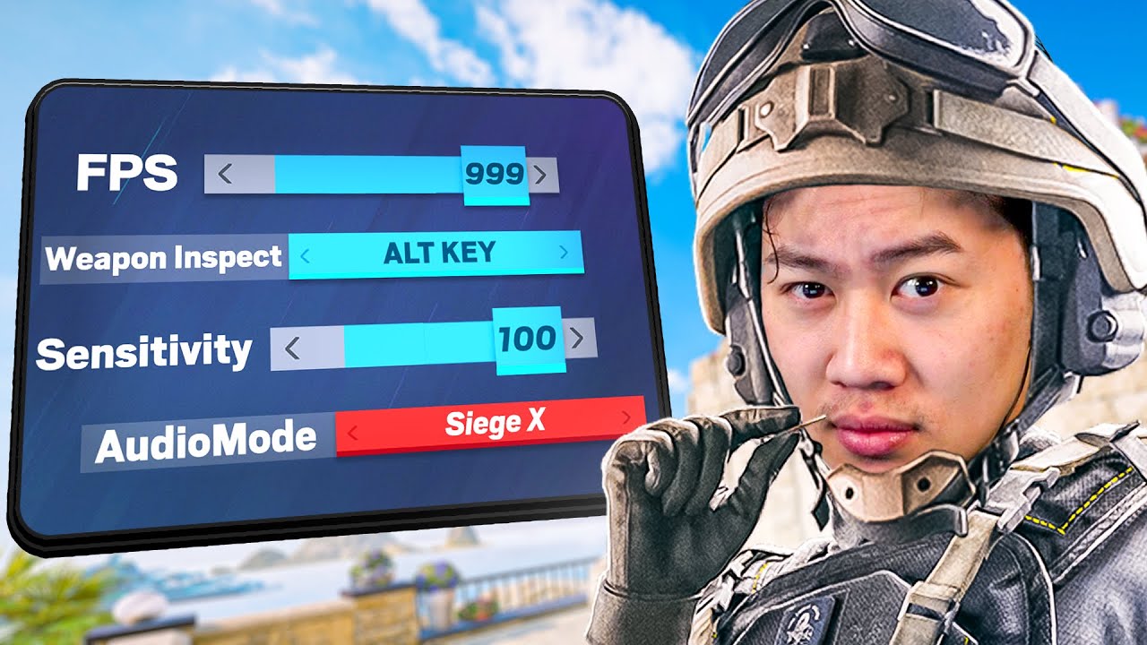 The BEST Settings in Rainbow Six Year 10