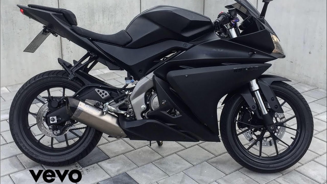Yamaha YZF-R125 | Full Akrapovic + K&N | Bikeporn + Sound