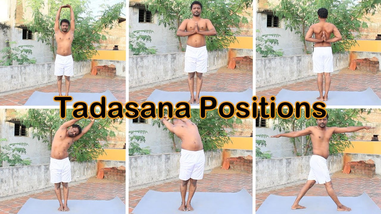 Tadasana yoga pose benefits precautions and variations | Mountain standing pose