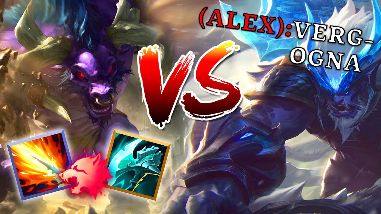 FIERIK VS ALEX (trundle) - League of Legends ITA #2558