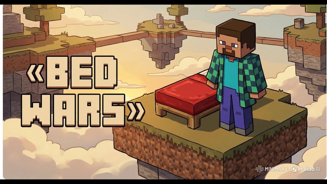 Эпичные битвы в Bed Wars: Кооперативный режим в Minecraft