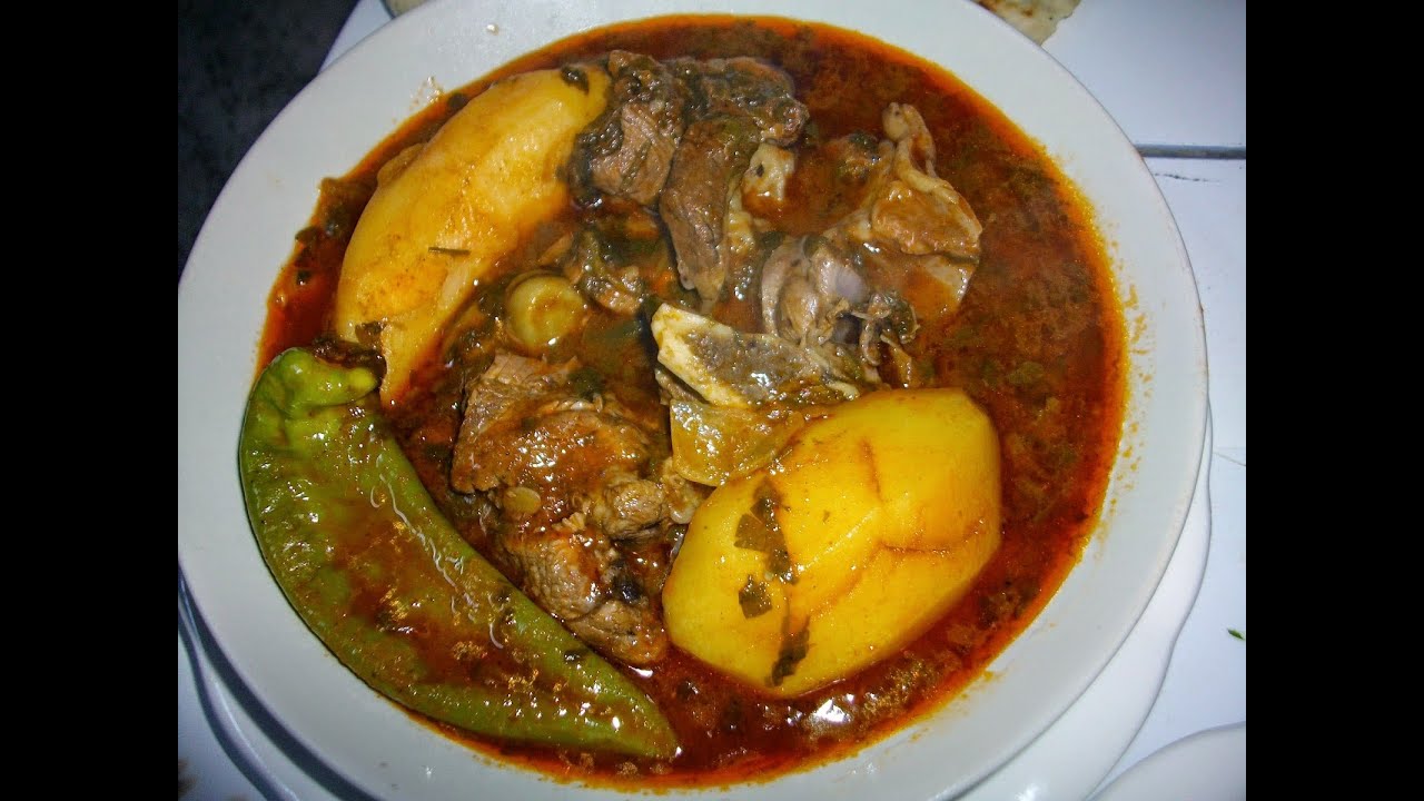 مرقة خضرة على طريقة التونسية (شكشوكة سلق) chakchouka@Cuisinetunisiennezakia